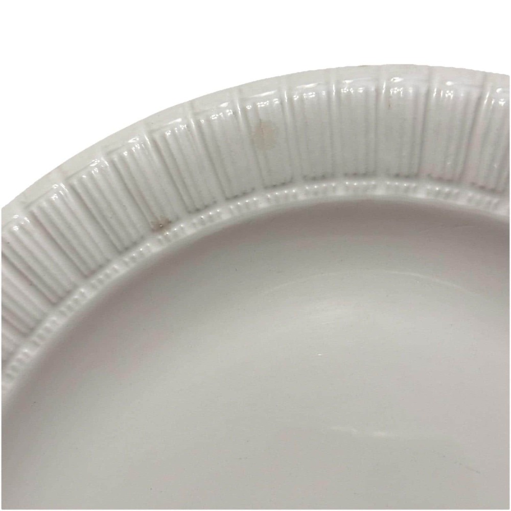 Pier 1 Lunca Blanca White Salad Plate Set of 4 Dishwasher Safe 8" - Picture 8 of 8